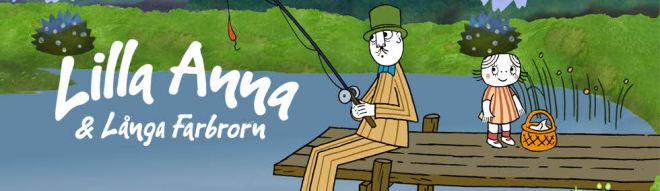 Lilla Anna och Långa Farbrorn, omslag