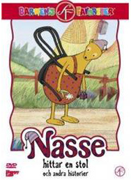 Nasse hittar en stol, omslag